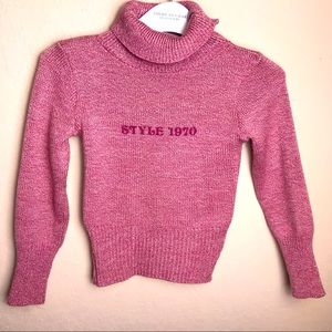 Mary Kate and Ashley girl turtle neck sweater M